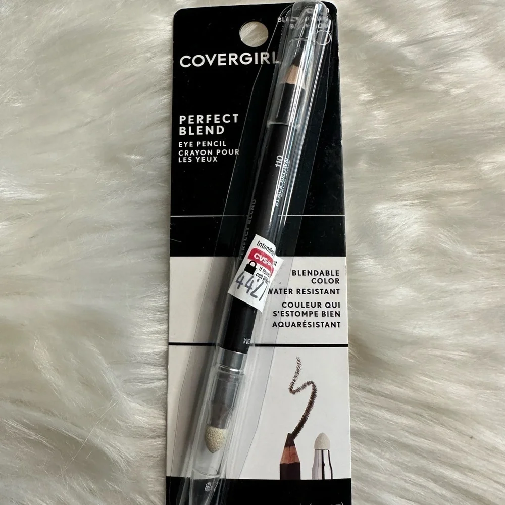 🩷5/$10 COVERGIRL Perfect Blend Eye Pencil - Black
